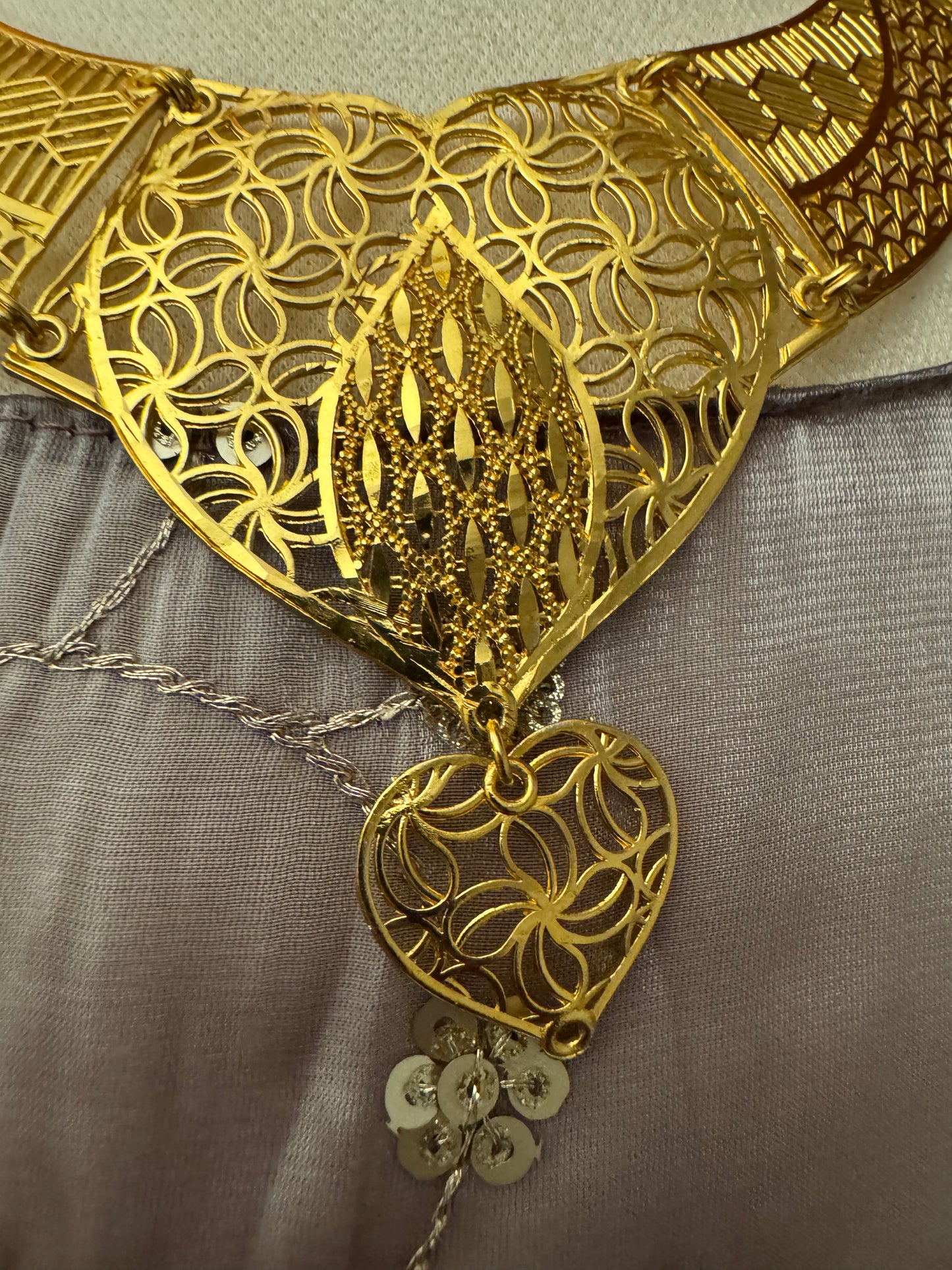 Lamiya high plated necklace