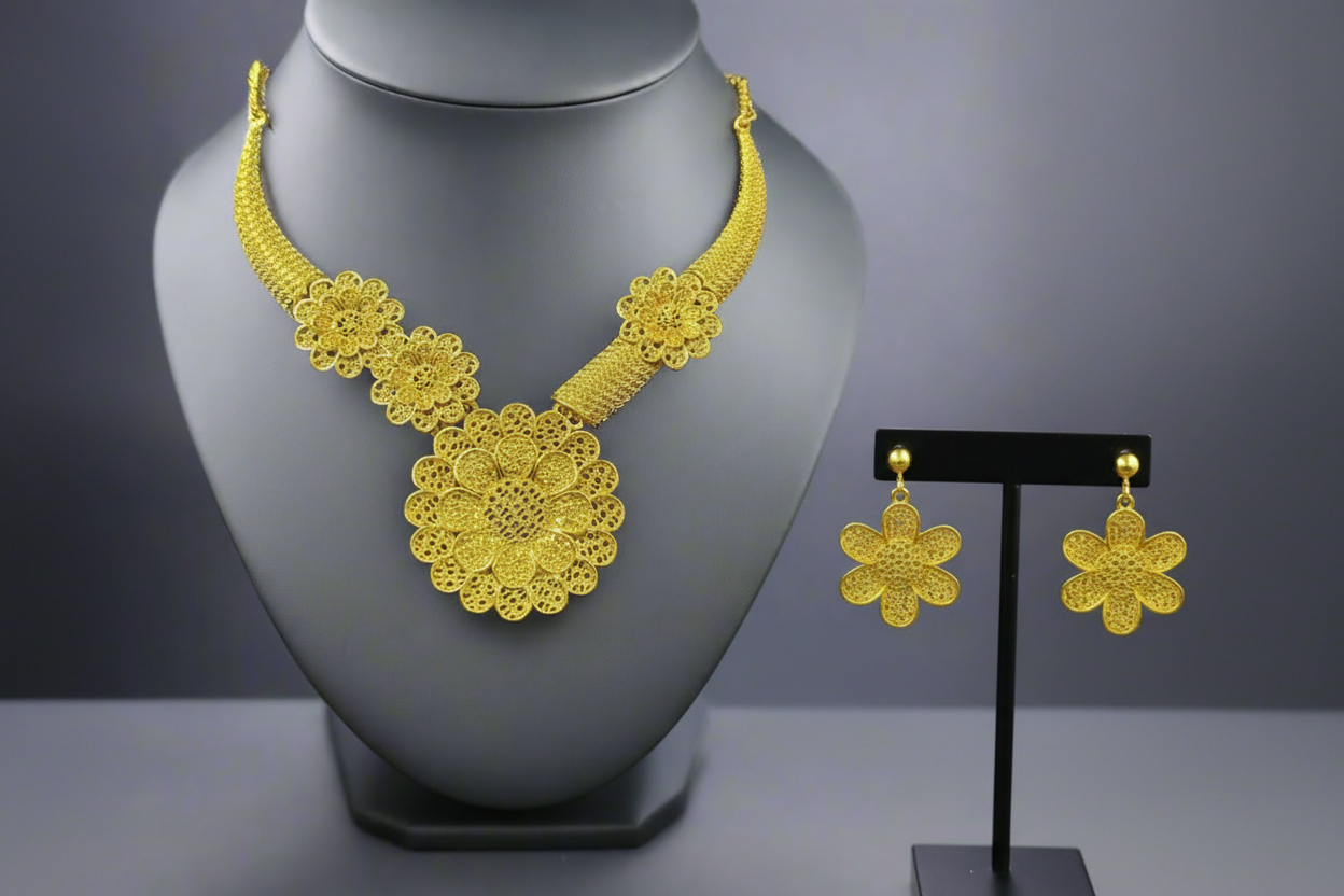 Ismahan - Sunflower Bridal set