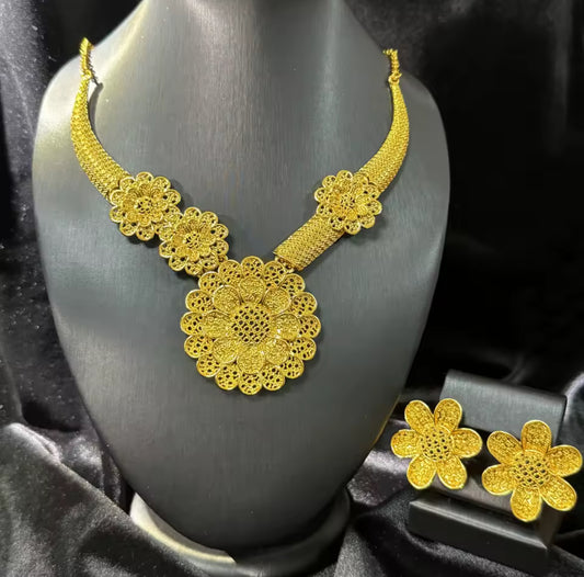 Ismahan - Sunflower Bridal set