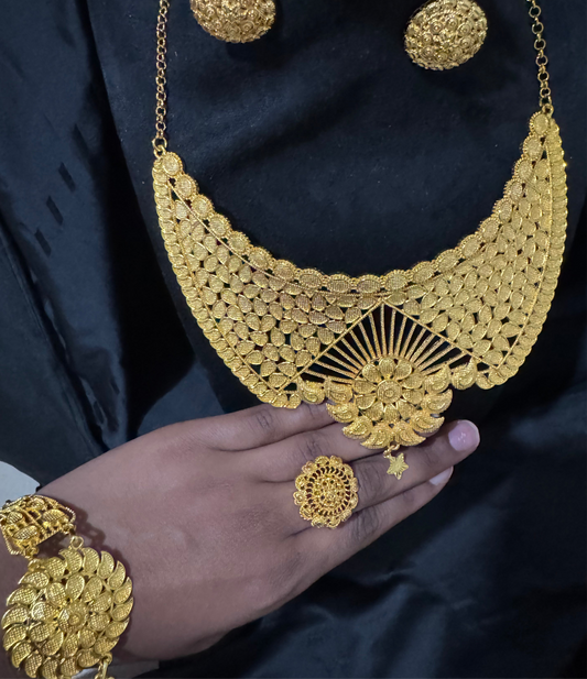 Kamila five piece Bridal set