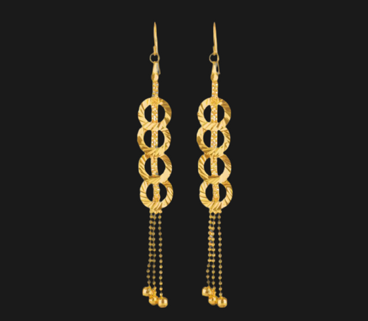 Soft statement Drop Earrings