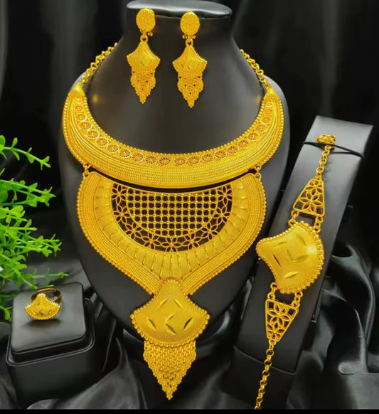 Shadia five piece bridal set