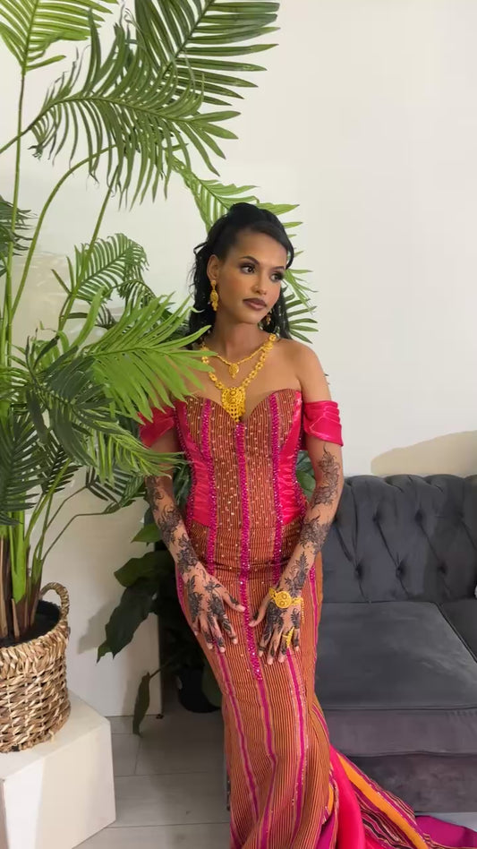 MUMINA - Five piece bridal set